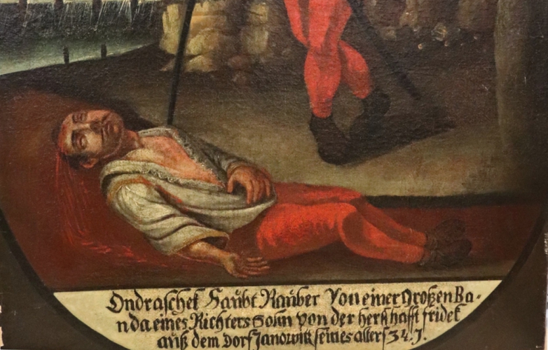 Smrt Ondráše, nejslavnějšího zbojníka