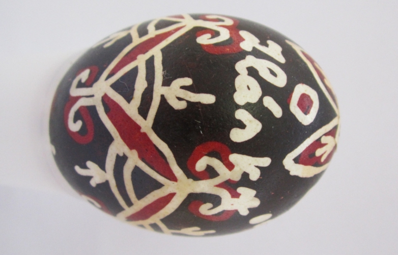 Malované slovo na valašských velikonočních vejcích