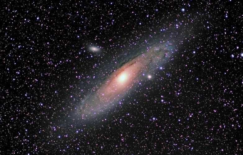 Pohled do vesmíru: spirální galaxie M31