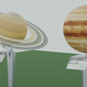 Unikátní model Sluneční soustavy na hvězdárně