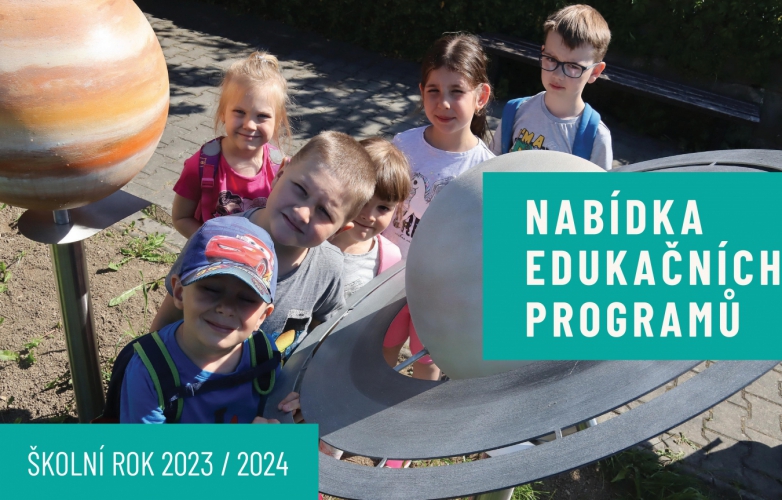 Aktualní nabídka edukačních programů na školní rok 2023 / 2024